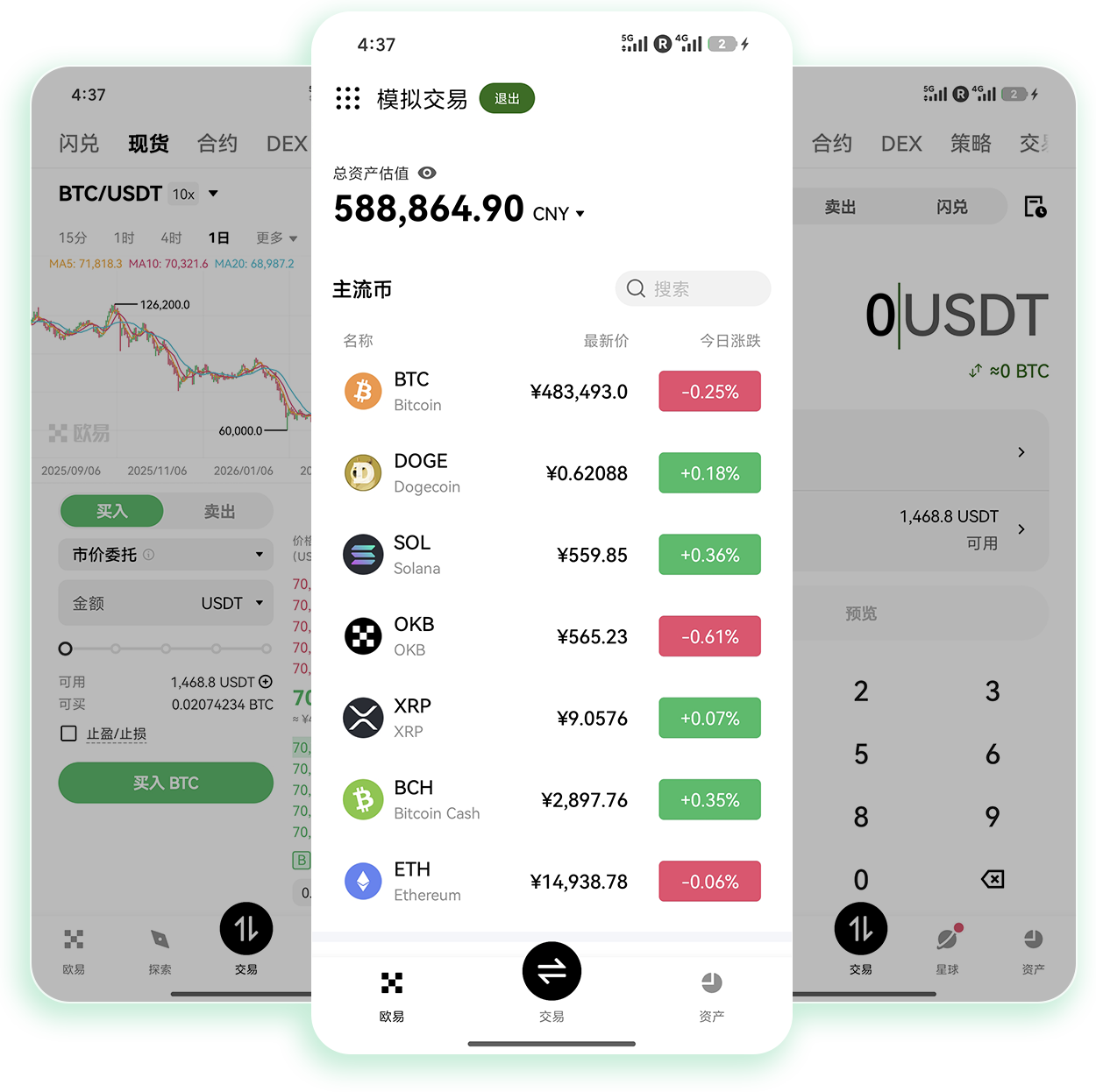 易欧交易所官方网站 支持多链资产跨链兑换的正规交易站点